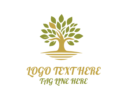 Family Connection Tree Logo