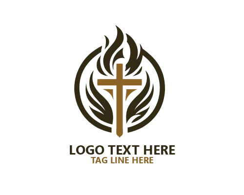 Family Faith Cross Logo