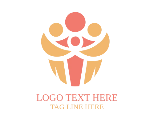  Family Together Emblem Logo