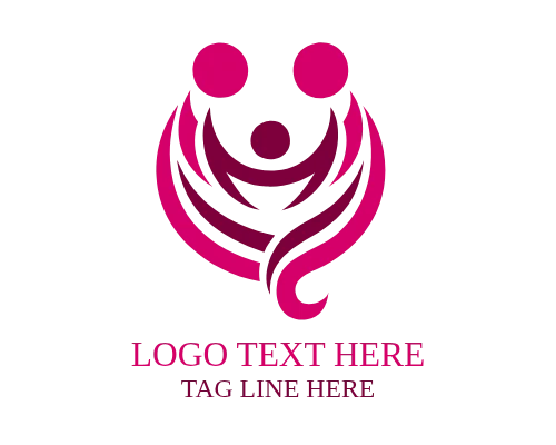 Family Unity Symbol Logo
