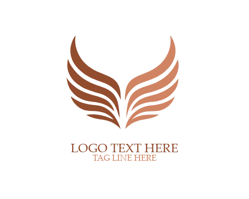  Fantasy Ethereal Wings Logo
