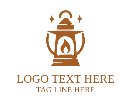 Fantasy Glow Lantern Logo