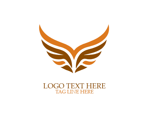  Fantasy Ornate Wings Logo