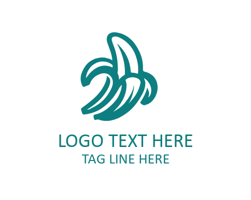 Farm Banana Logo for Fresh Produce Branding