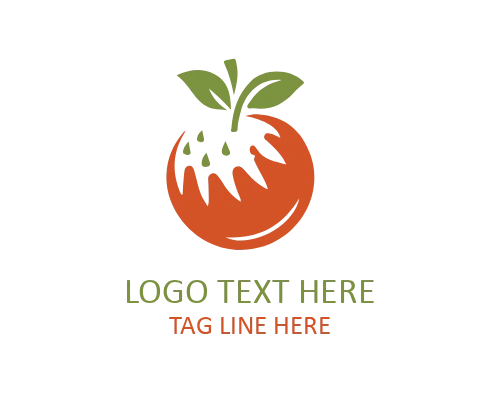 Farm Fresh Fruit Logo Design for Organic Branding