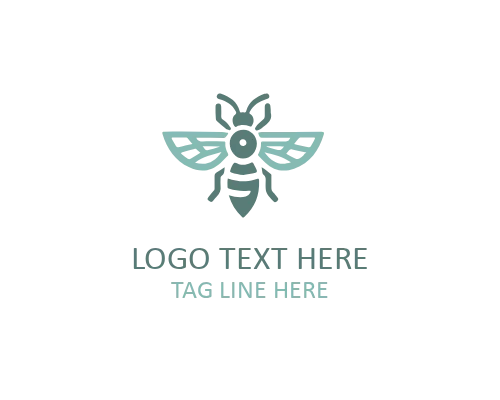 Farm Fresh Honey Bee Logo