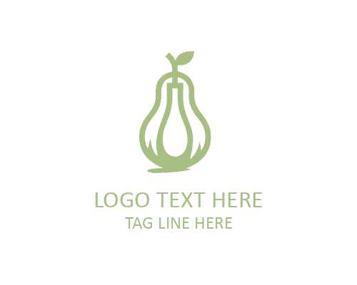 Farm Fresh Pear Logo