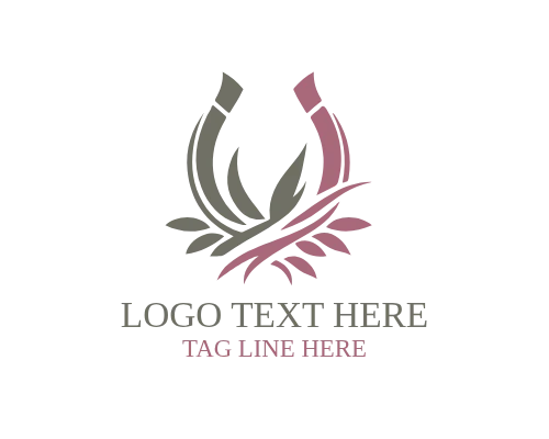 Farm & Ranch Horse Shoe Logo