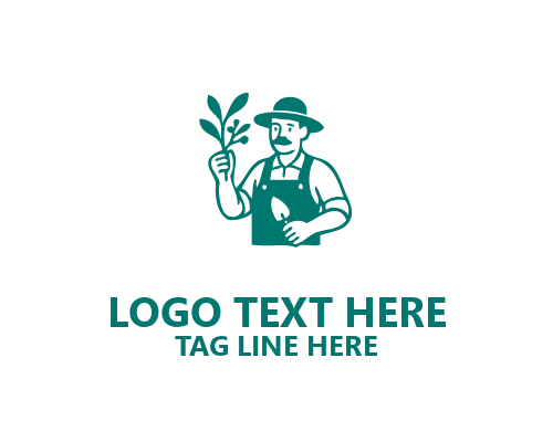 Farmer Flower Circle Logo