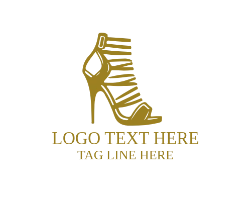 Fashion Authority Heel Logo for High-End Footwear Brands