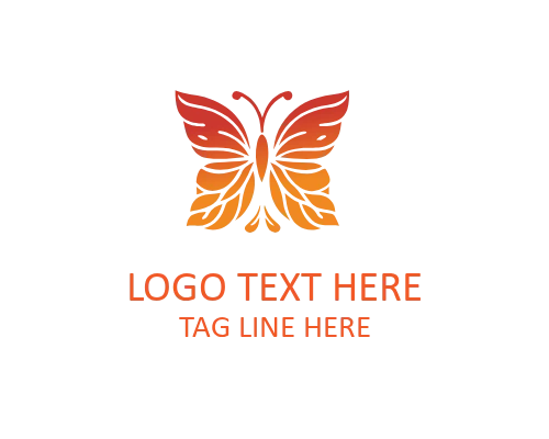 Fashion Boutique Butterfly Logo