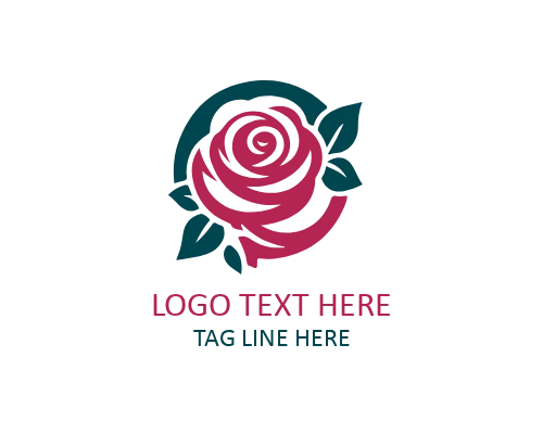 Fashion Brand Rose Logo