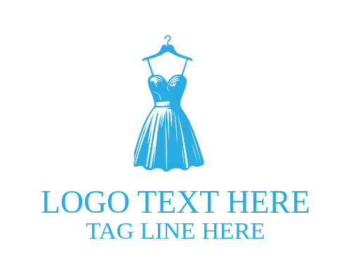 Fashion Dress Woman Silhouette Logo
