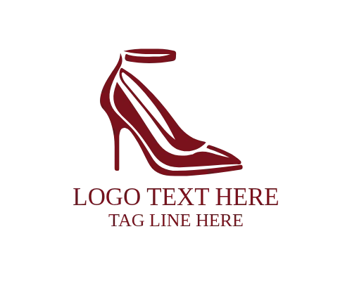 Fashion Heel Line Logo for Minimal and Digital Branding