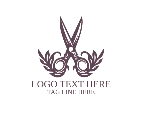 Fashion Icon Scissor Logo