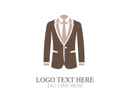 Fashion Label Man Dress Logo