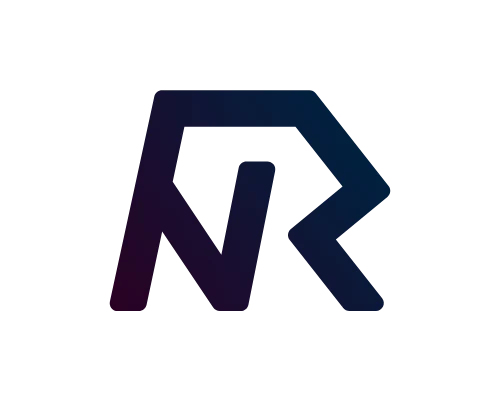 Fashion Letter N and Letter R Logo