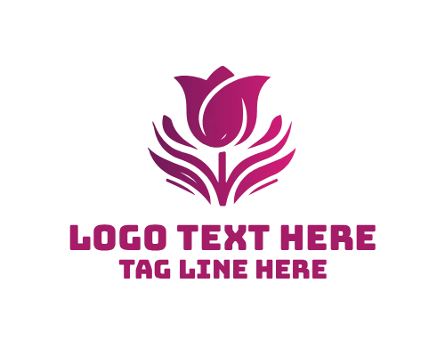 Fashion Lifestyle Tulip Logo