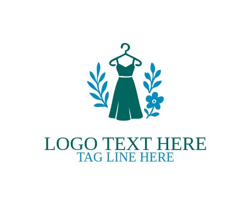 Fashion Line Art Clothing Logo