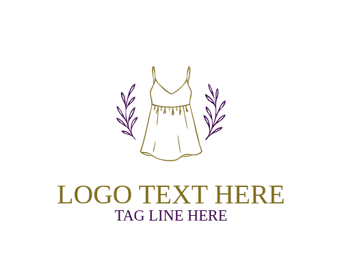 Fashion Retail Linear Clothing Logo