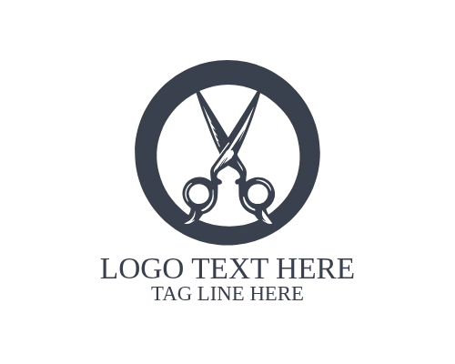 Fashion Studio Scissor Logo