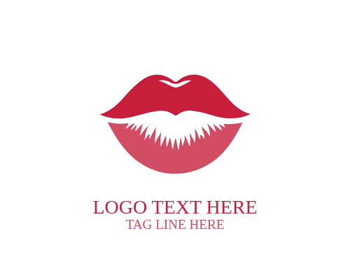 Fashion Style Lips Logo