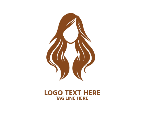 Fashion Women Hair Logo