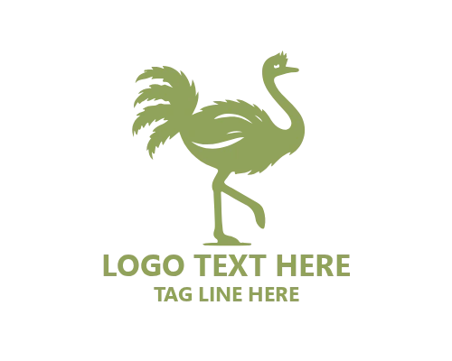 Fast Track Ostrich Logo