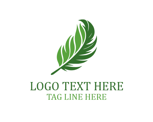 Feather Nature Organic Logo