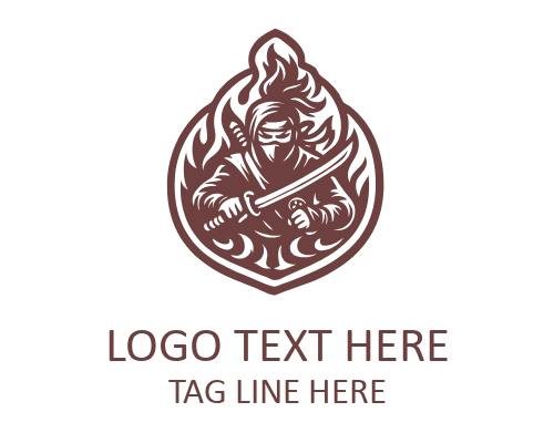 Female Gaming Streamer Mascot Logo