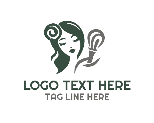  Feminine Beauty Brand Logo