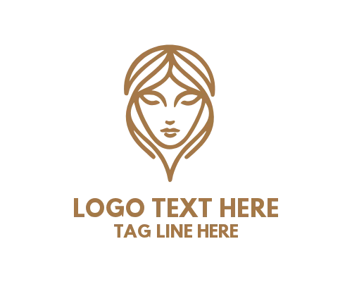 Feminine Beauty Woman Logo