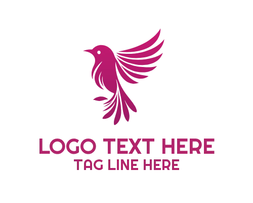 Feminine Bird Logo