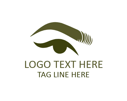 Feminine Brow Line Logo