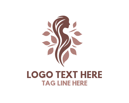 Feminine Dryad women Logo