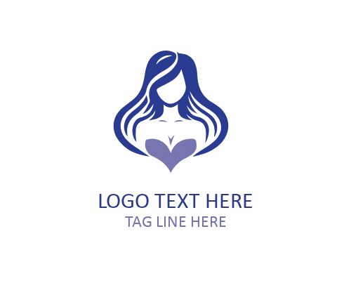 Feminine Girls Luxury Fashion Logo