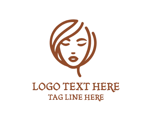 Feminine Luxury Face Logo