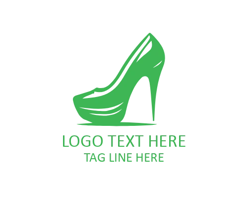 Feminine Style Heel Logo for Women-Focused Brands