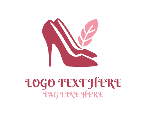 Feminine Style Stiletto Heels Logo