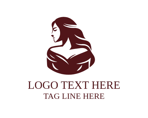 Feminine Women Justice Logo for Legal and Empowerment Branding