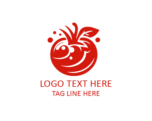 Field Tomato Logo for Digital and Food Brands