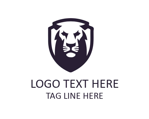 Fierce Animal lion Head Logo for Strong Identity