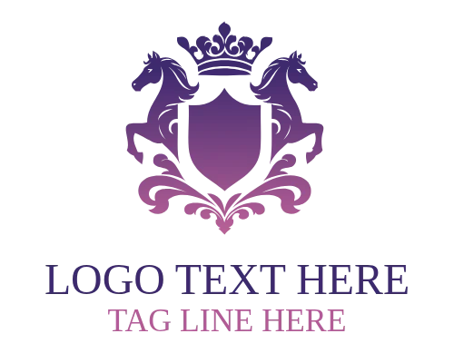  Fierce Horse Crest Logo