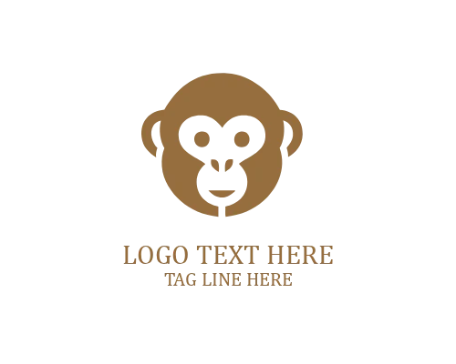 Fierce Monkey Head Logo