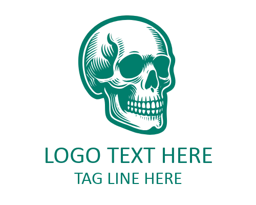Fierce Skull Power Logo
