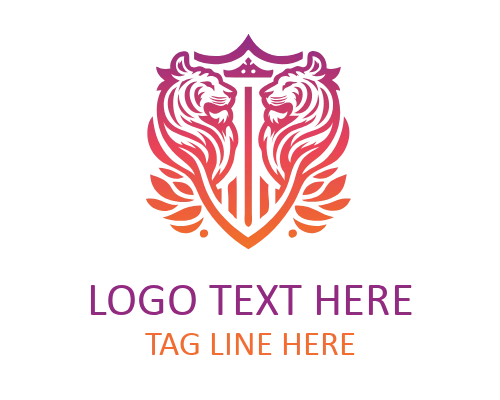 Fierce Tiger Crest Logo