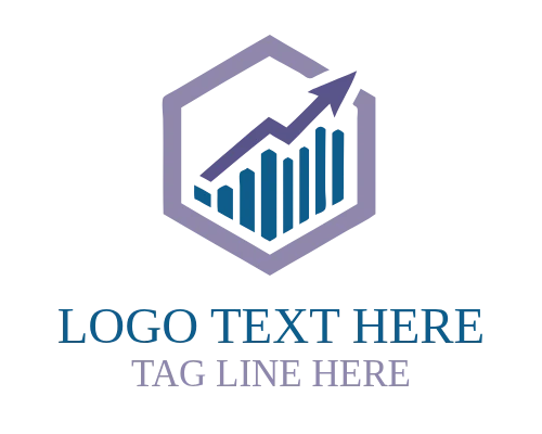 Financial Arrow Vector Logo