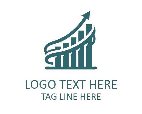 Financial Trend Arrow Logo