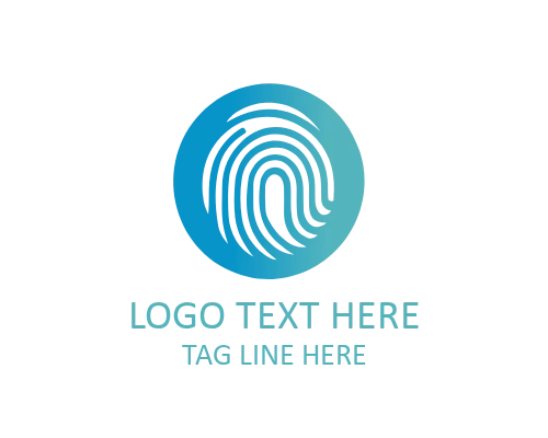  Fingerprint Shield Logo for Data Protection Brands