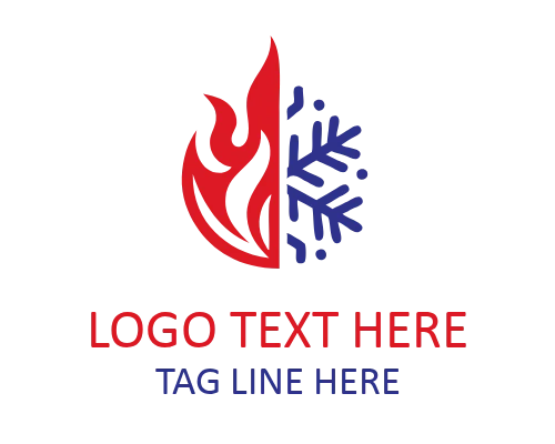 Fire and Ice Aura Emblem